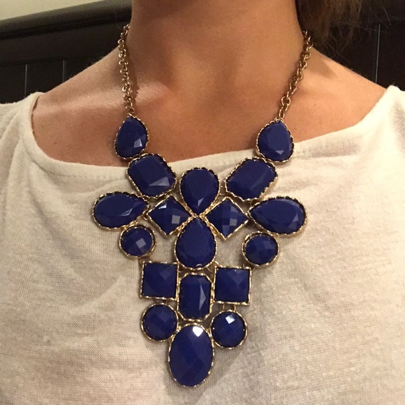 Francesca's Collections Jewelry - Blue statement necklace